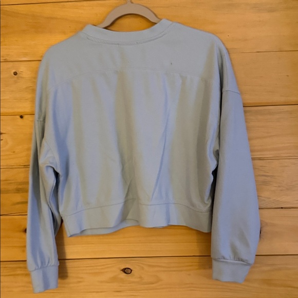 Wild Fable Light Blue Sweatshirt - Picture 4 of 4